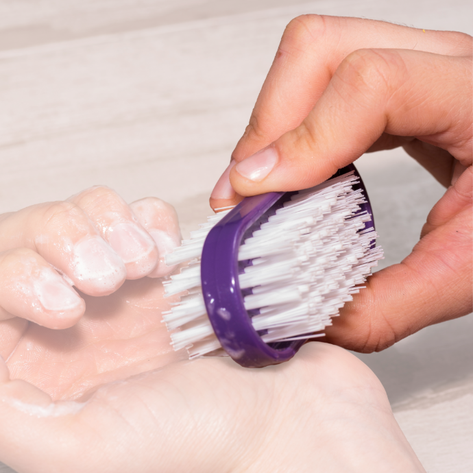 nagelborstel voor professionele manicures en schoonheidspecialisten 